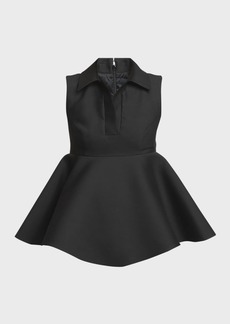 Jacquemus Spalla Peplum Wool Top