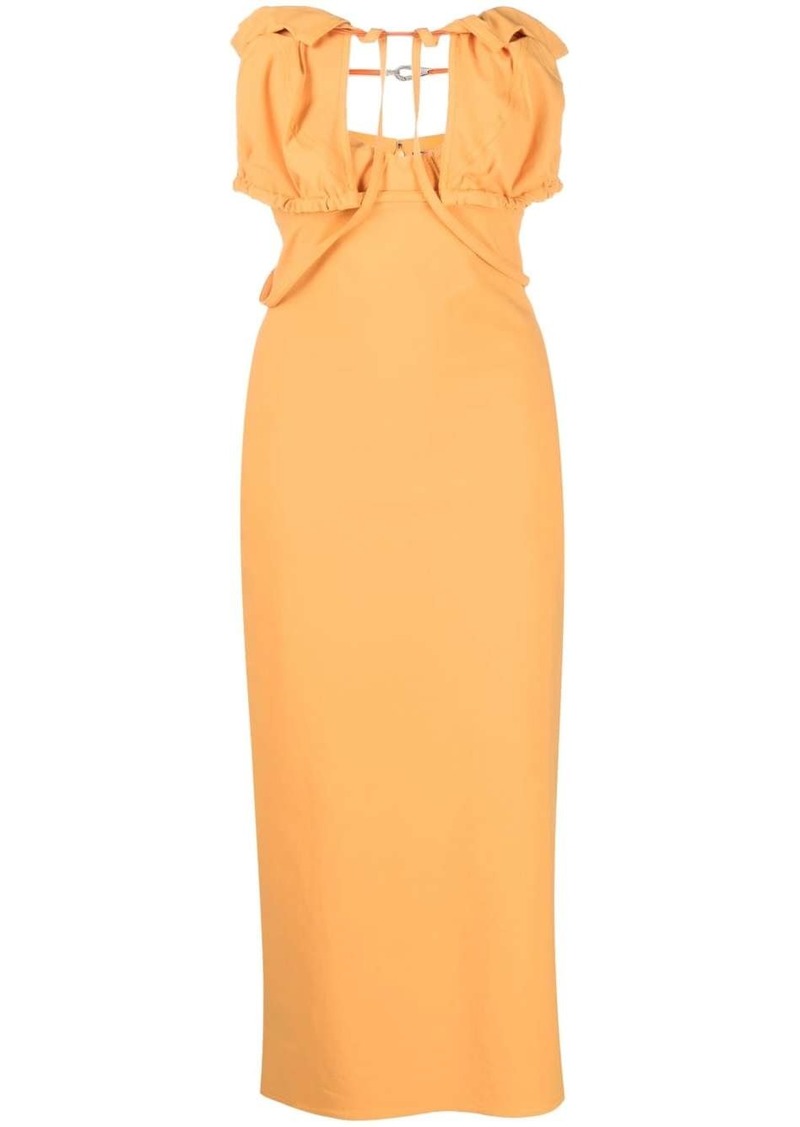 Jacquemus strap-detail sleeveless dress