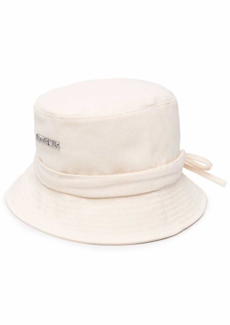 Jacquemus tie-detail bucket hat