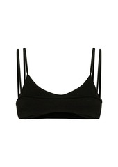 Jacquemus Viscose Knit Double Triangle Top