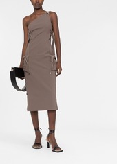 Jacquemus zip-detail midi dress