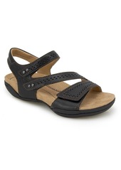 Jambu Women's Makayla Wide Sandal - Black