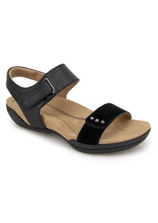 Jambu Women's Morgan Wide Sandal - Black