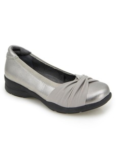 Jambu Women's Tara Slip On Flats - Gunmetal