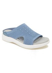 JBU by Jambu Women's June Flat Sandal LT Denim Shimmer