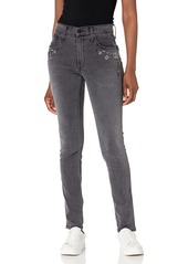 James Jeans Women's High Rise Embroidered Skinny Jean