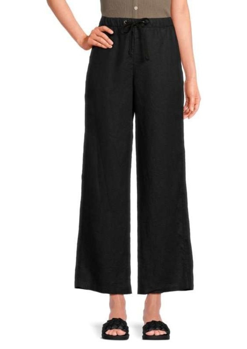 James Perse Cropped Linen Pants