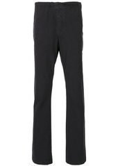 James Perse drawstring-waist straight-leg chino trousers