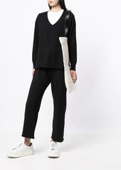 James Perse french-terry cropped track pants