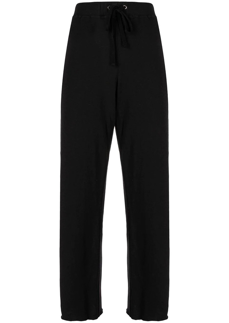 James Perse french-terry cropped track pants