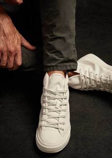 James Perse Men's High Top Vulcanized Sneaker - Canvas