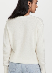 James Perse Crossover Cashmere Sweater