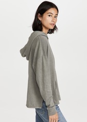 James Perse French Terry Hooded Sweatshirt