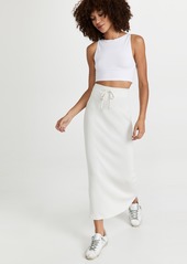 James Perse Pull On Rib Maxi Skirt