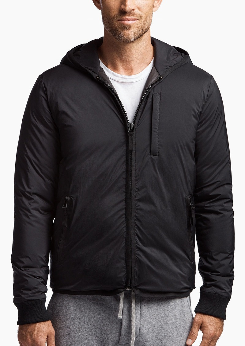 James Perse James Perse Y/OSEMITE MATTE NYLON PUFFER HOODIE | Outerwear