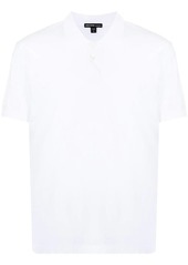 James Perse Luxe Lotus jersey polo shirt