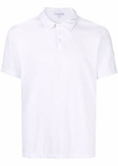 James Perse short-sleeved cotton polo shirt