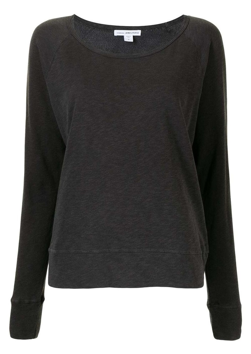 James Perse vintage fleece sweatshirt