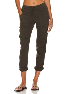 James Perse Women's Soft Drape Utility Pant In Smoky Green
