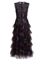Jason Wu Dream Floral Print Tulle Dress