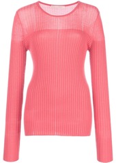 Jason Wu fitted ribbed jumper
