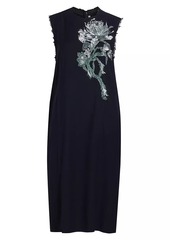 Jason Wu Floral Embellished Shift Dress