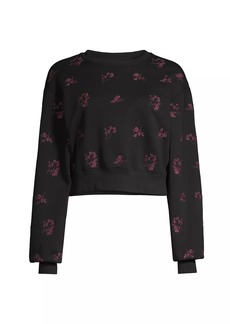 Jason Wu Floral-Embroidered Sweatshirt