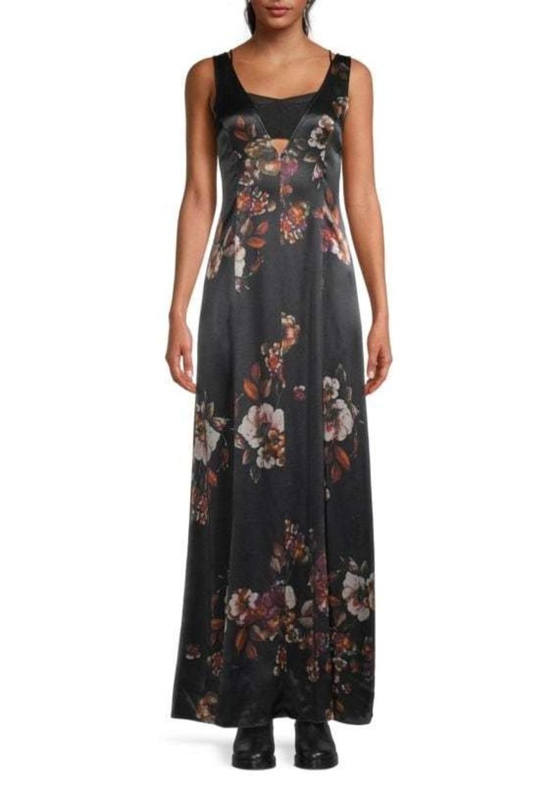 Jason Wu Floral Lace Maxi Dress