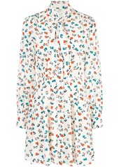 Jason Wu floral print shirt mini dress