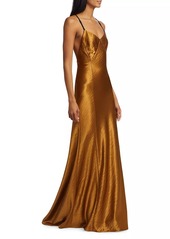 Jason Wu Hammered Satin Backless Gown