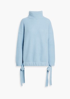 Jason Wu - Ribbed cashmere turtleneck sweater - Blue - M