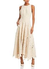 Jason Wu Collection Fray Textured Twill Dress