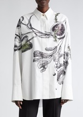 Jason Wu Collection Stretch Cotton Button-Up Shirt