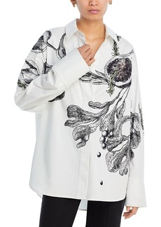 Jason Wu Collection Oversized Button Up Shirt