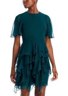 Jason Wu Collection Ruffled Silk Chiffon Dress