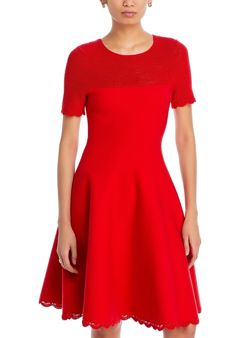 Jason Wu Collection Short Sleeve Cotton Dress