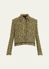 Jason Wu Collection Tweed Button Front Jacket