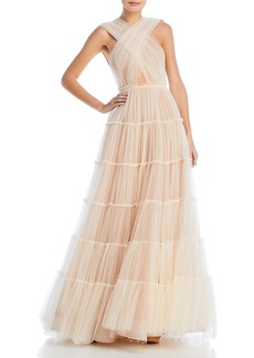 Jason Wu Crossover Tiered Tulle Dress