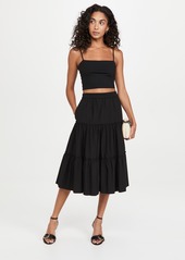 Jason Wu Ruched Tier Skirt