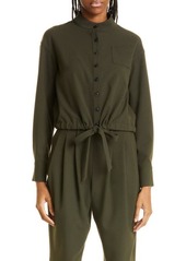 JASON WU Tie Hem Shirt Jacket