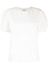 Jason Wu lace puffy-sleeved T-shirt