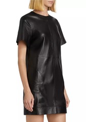 Jason Wu Leather Shift Minidress