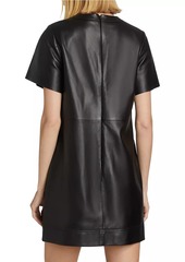 Jason Wu Leather Shift Minidress