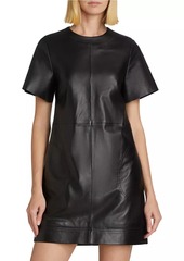 Jason Wu Leather Shift Minidress