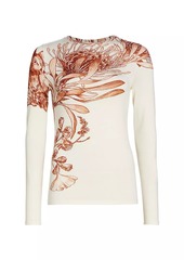 Jason Wu Pincushion Floral Top