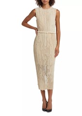 Jason Wu Pleated Fil Coupe Sheath Dress