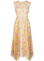Jason Wu pleated floral print dress