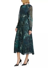 Jason Wu Printed Chiffon Maxi Dress