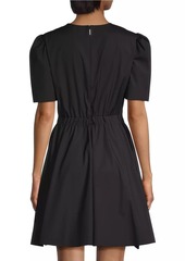 Jason Wu Ruffled Cotton-Blend Minidress