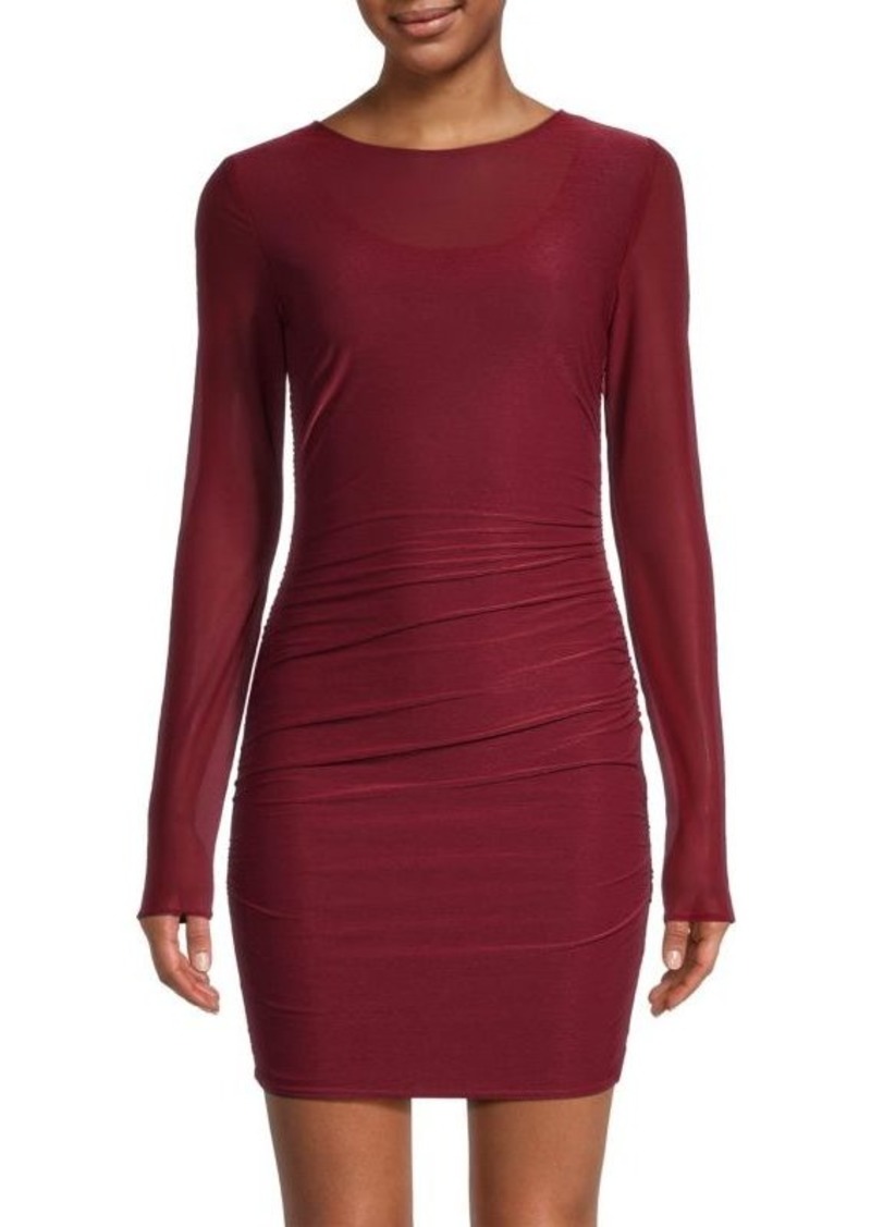 Jason Wu Sheer Jersey Mini Dress